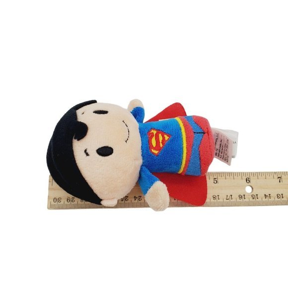 Hallmark Itty Bittys DC‎ Comic Superman 4” Plush Stuffed Toy Mini TINY Travel - Picture 6 of 6